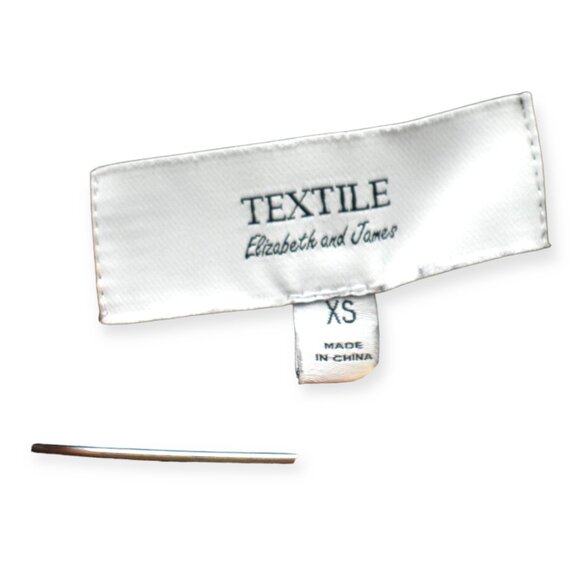 Textile Elizabeth and James Dress XS Womens Black Ribbed Sleeveless Stretch - Picture 5 of 7